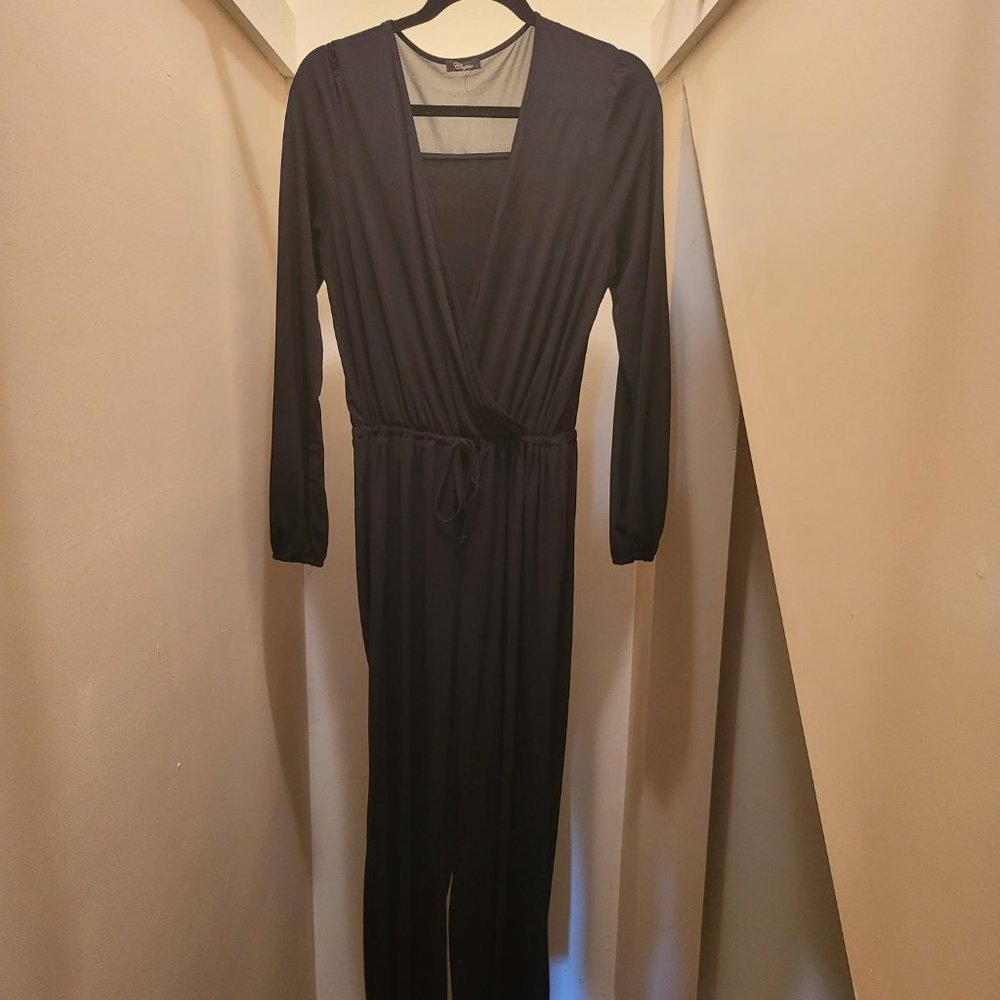 Black jumpsuit